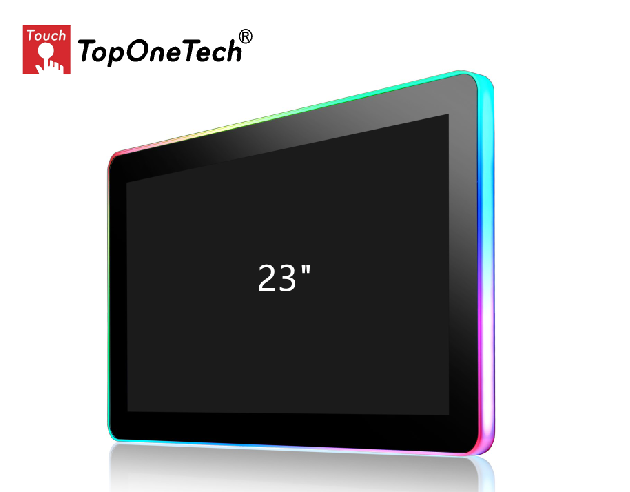 23 inch industrial touch monitor