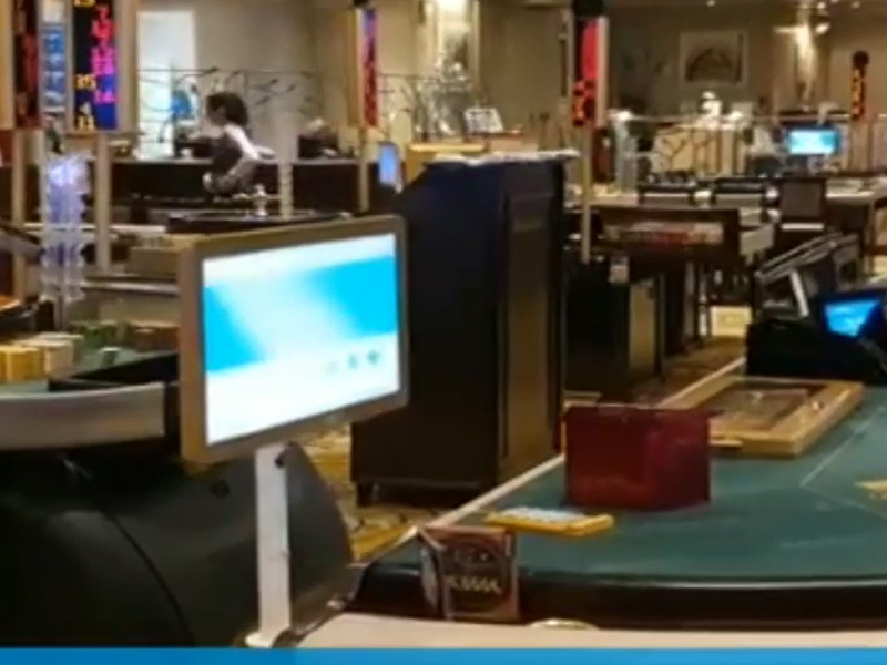 15.6 inch Open Frame Touch Monitor was applied to the Baccarat --Toponetech