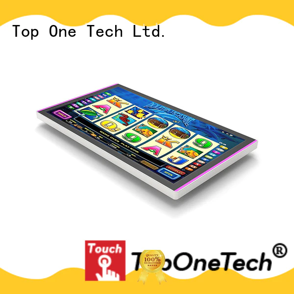 Toponetech open-frame touchscreen manufacturer for gaming room