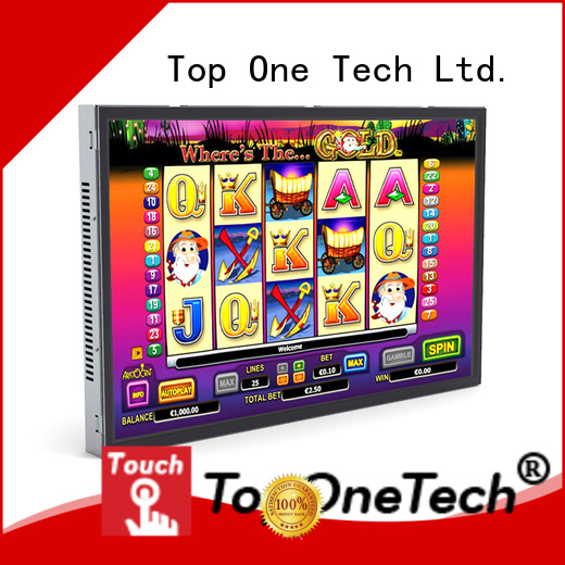 Toponetech touchscreen open frame with good reputation for ATM machine