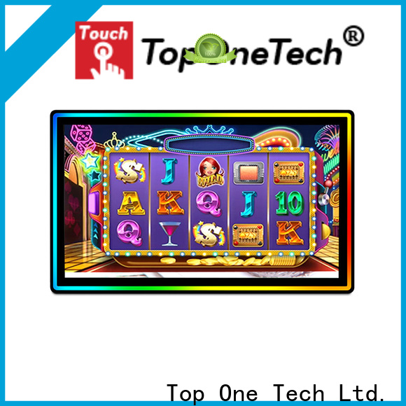 Toponetech bar led touch screen monitor one-stop services for gaming display