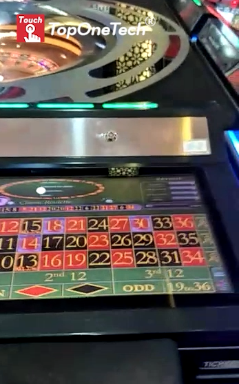 touch monitor used in casino 