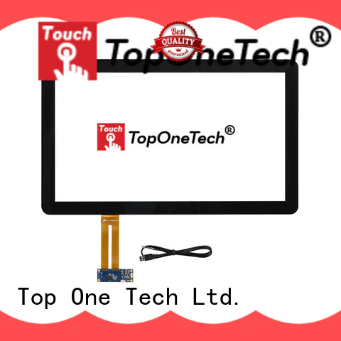Toponetech customized capacitive touch screen manufacturers with custom size for vending machine
