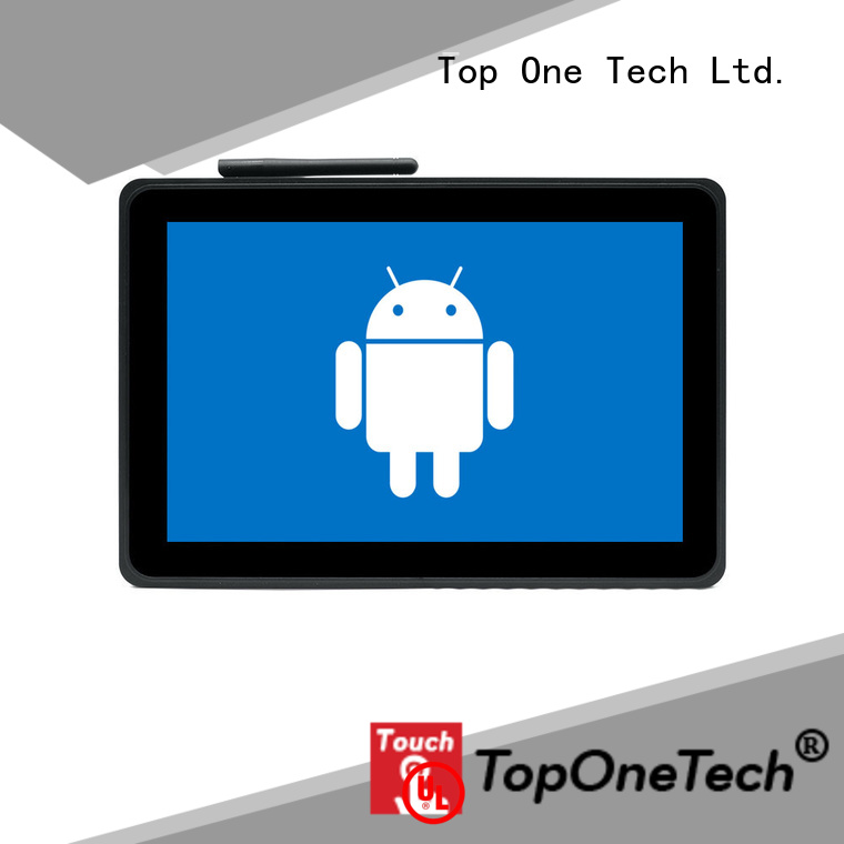 Toponetech wide usage touch panel pc with low price for shopping mall